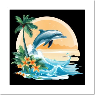 I Love Dolphins Posters and Art